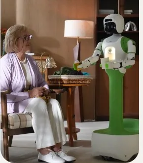KOKO the healthcare robot with a resident at home